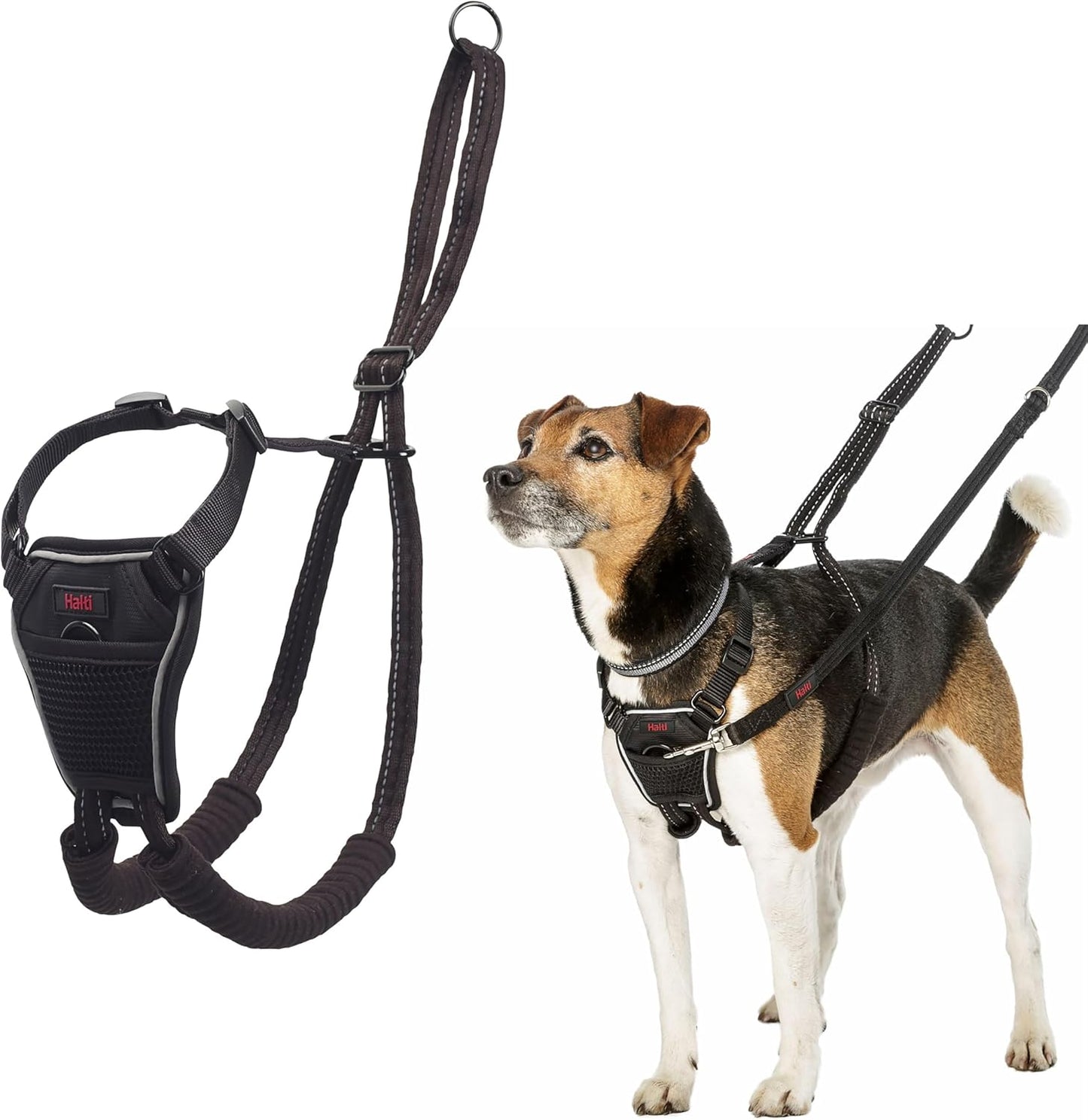 No Pull Dog Harness โ Adjustable, Reflective & Lightweight Training Harness to Stop Pulling,