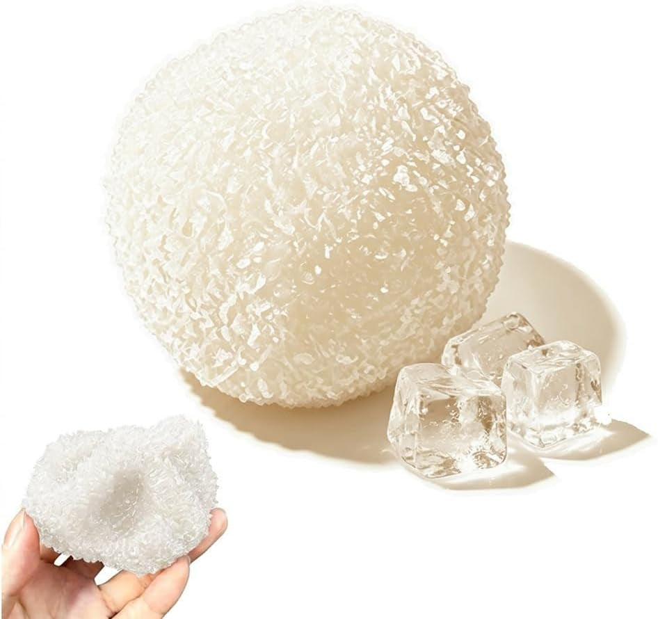 Soft textured squeeze toy for adults designed for fidgeting and sensory engagement