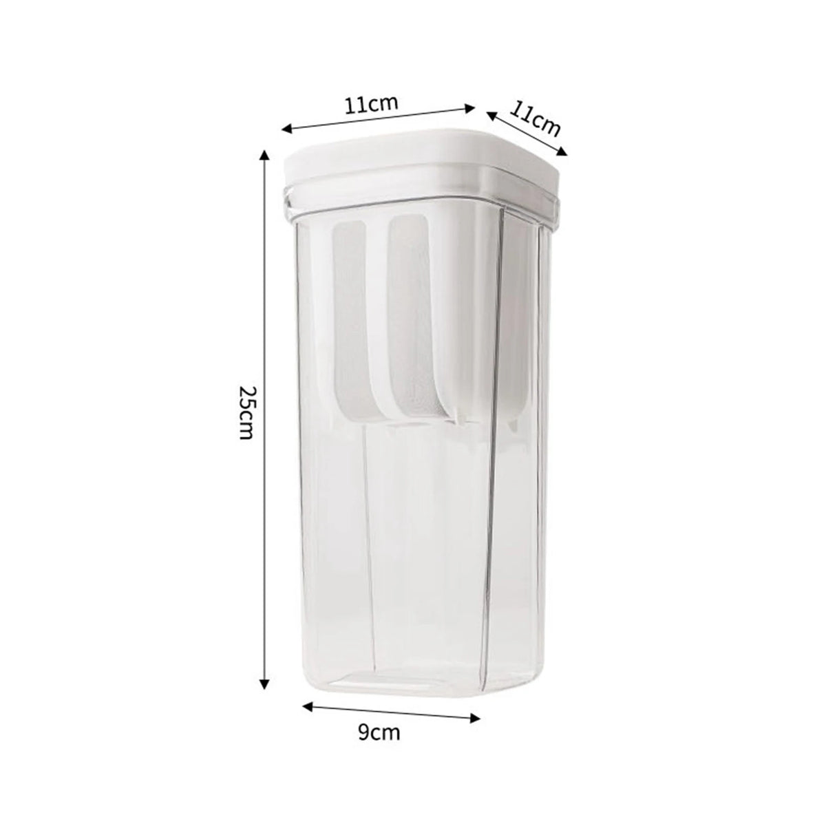 1600ml white yogurt strainer
