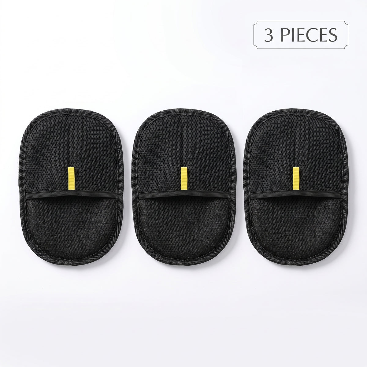 Pet Grooming Gloves Hair Remover – 3-Piece Set for Dogs and Cats