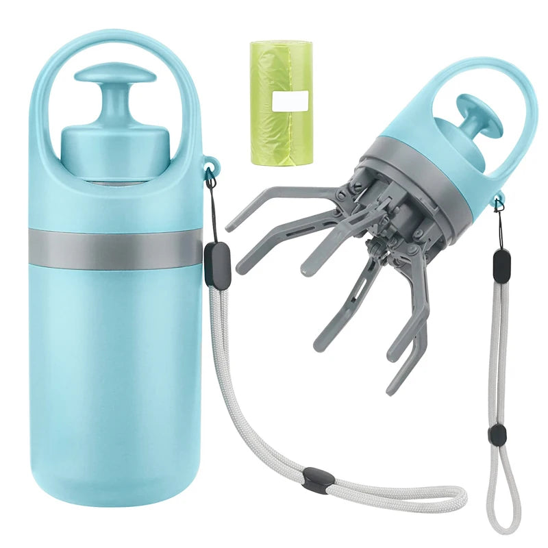 Portable dog poop scooper with bag dispenser - image 5