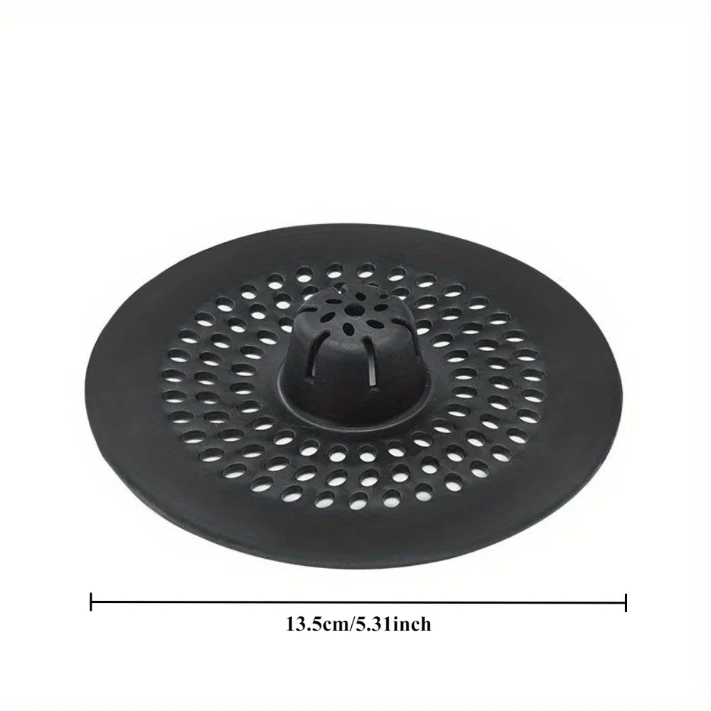White silicone drain strainer