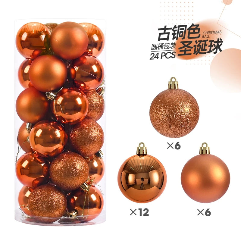 Mini Christmas ball ornaments set - image 22