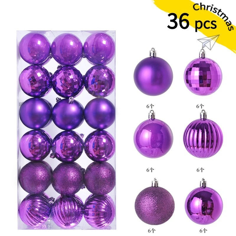 Mini Christmas ball ornaments set - image 20