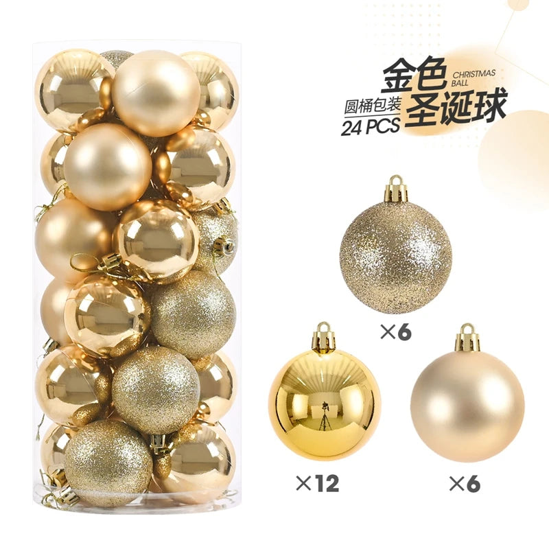 Mini Christmas ball ornaments set - image 18