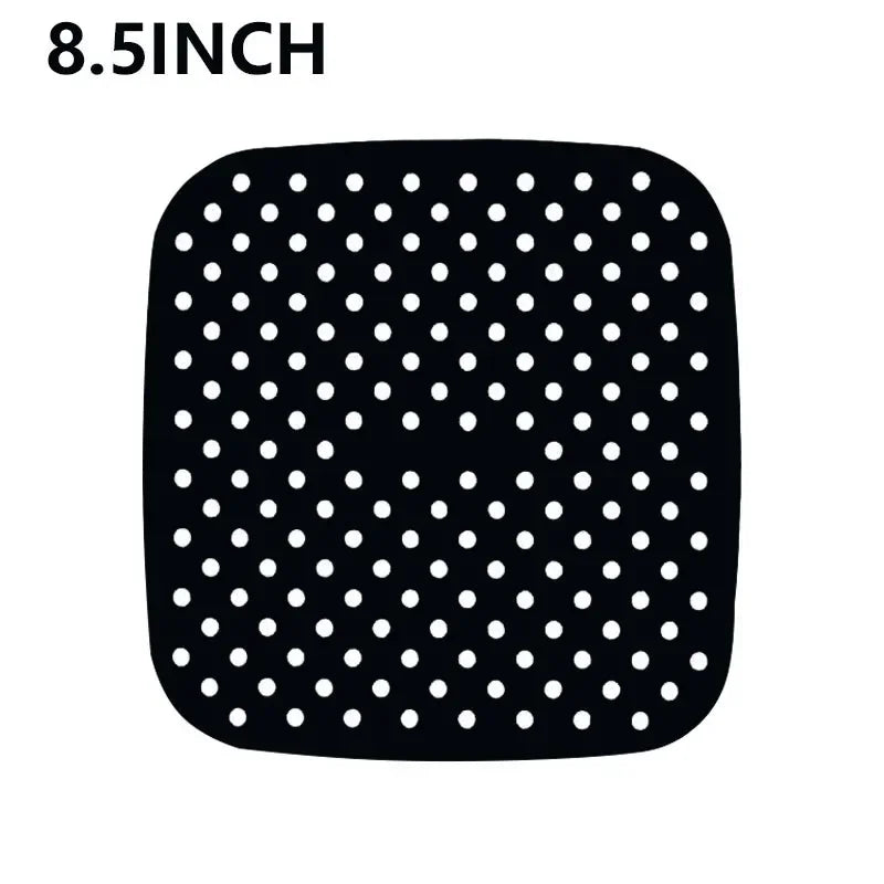 Dishwasher safe silicone air fryer liner
