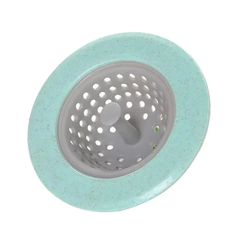 Silicone Sink Strainer with Handle, Anti-Clog Kitchen & Bathroom Drain Filter, 1 to 4 Pack