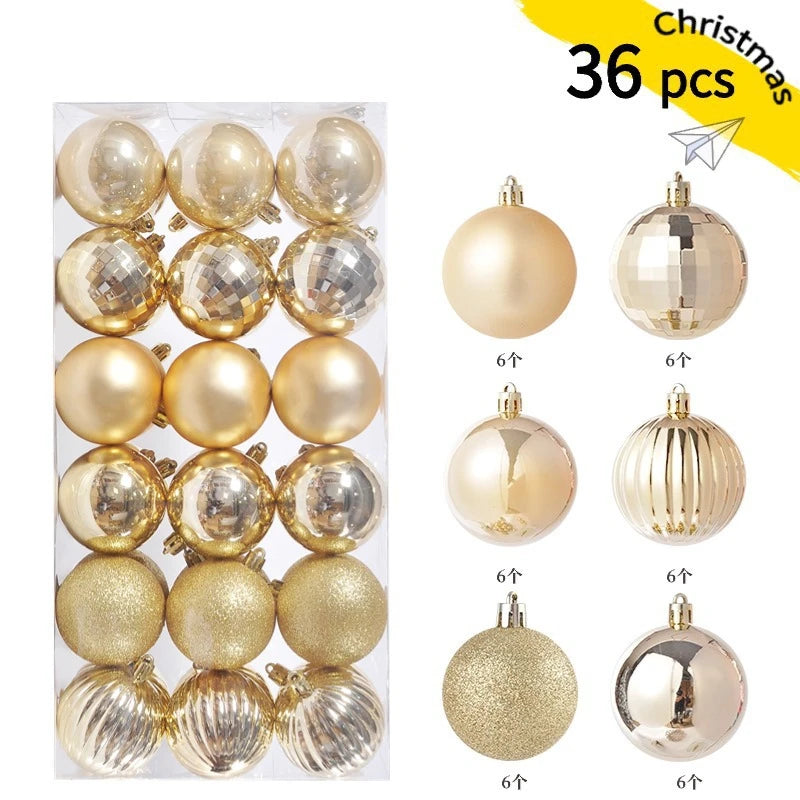 Mini Christmas ball ornaments set - image 9