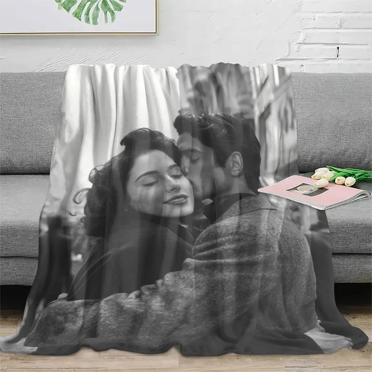 Custom photo flannel blanket - image 5