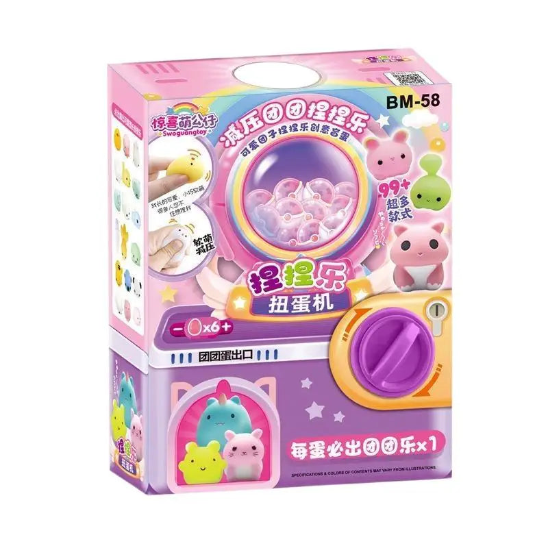 Egg vending machine toy for pretend play