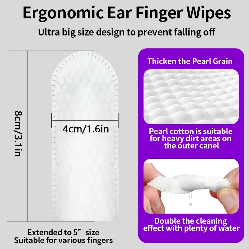 Pet ear cleaning finger wipes 100 pcs - image 6