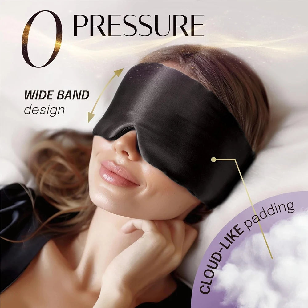 Soft padded eye mask for sleep and travel - image 4