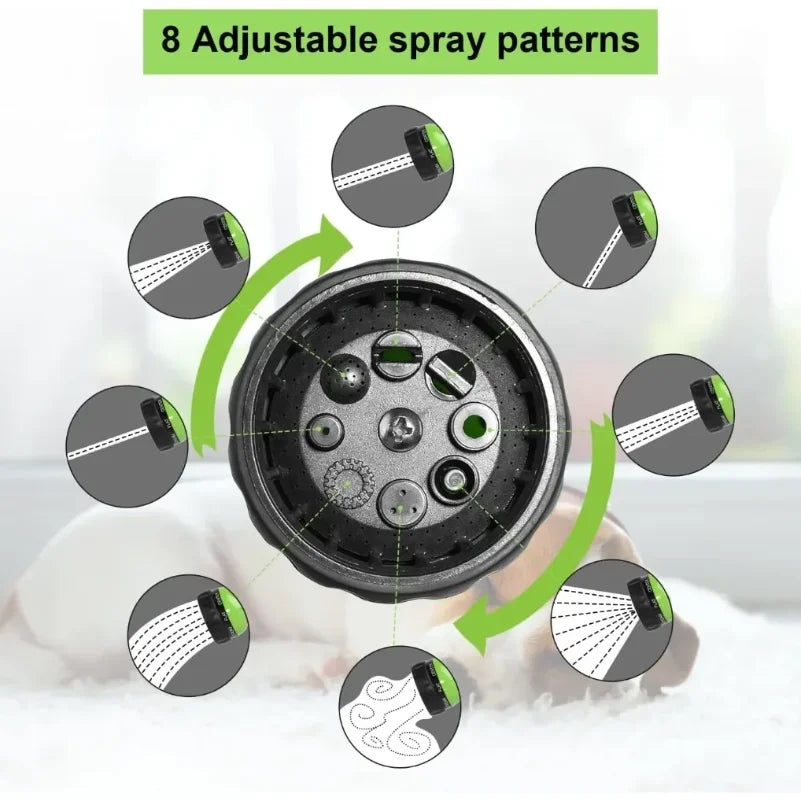 8-in-1 dog shower sprayer with foam - image 4