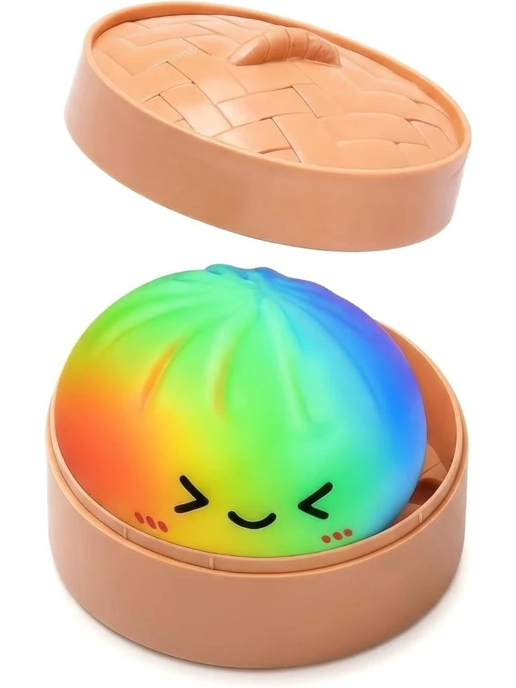 Soft dumpling squeeze toy for novelty gifting