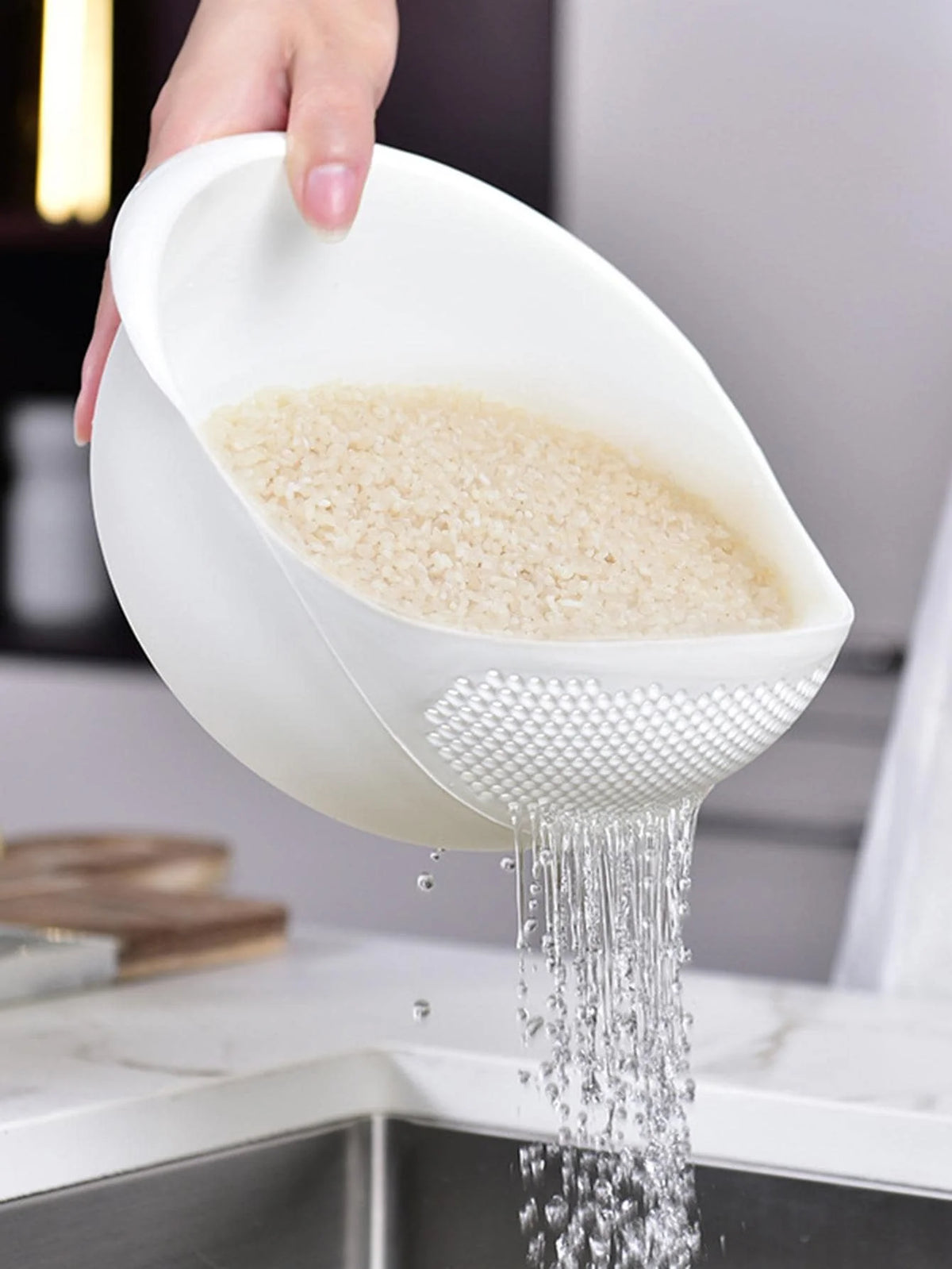 Double-layer colander drain basket