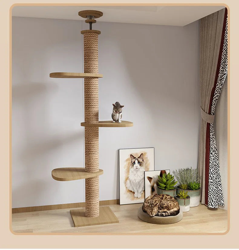 Floor to ceiling cat tree style options