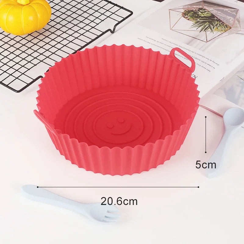 Silicone air fryer liner sizes