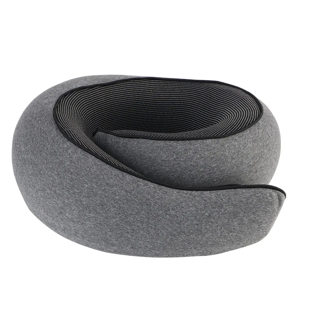 Removable washable neck pillow cover