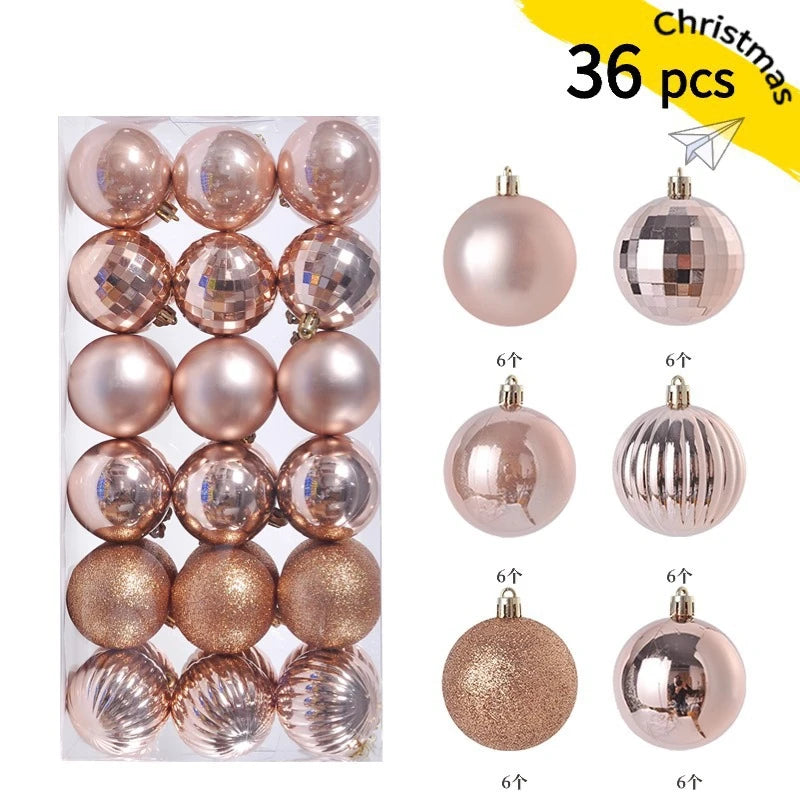 Mini Christmas ball ornaments set - image 28