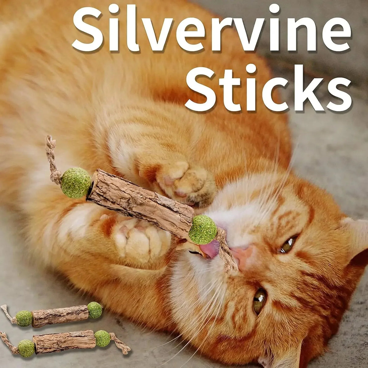 Natural catnip chew stick pack options