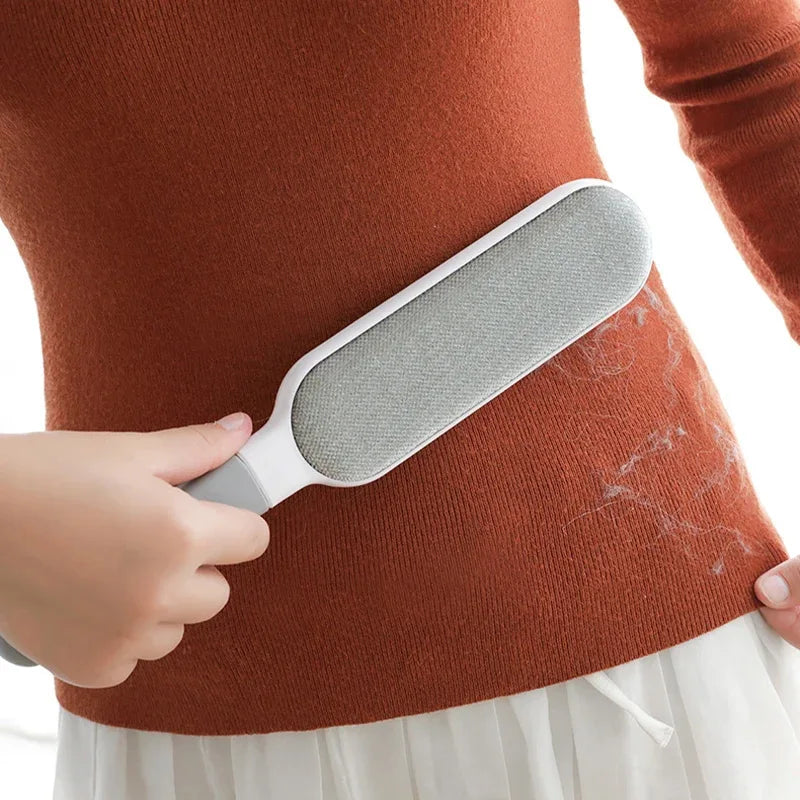 Reusable pet hair lint brush