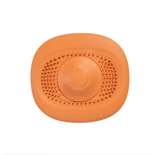 Anti-clog sink plug for laundry