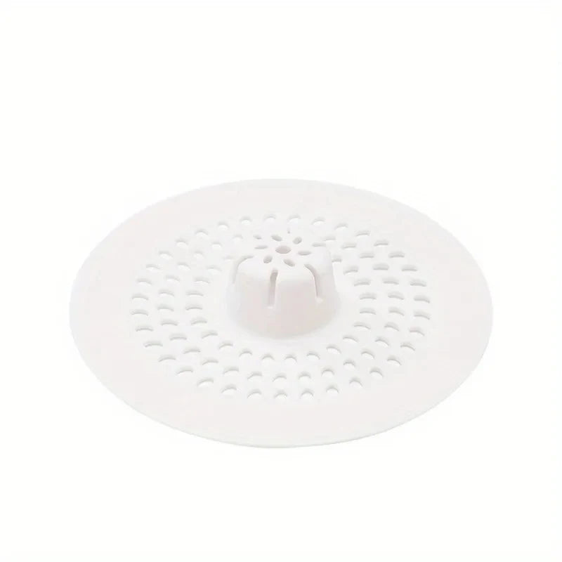 Gray silicone drain strainer