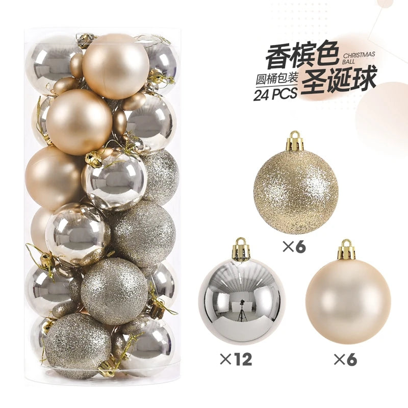 Mini Christmas ball ornaments set - image 26
