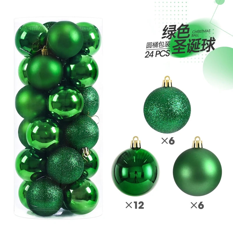 Mini Christmas ball ornaments set - image 10