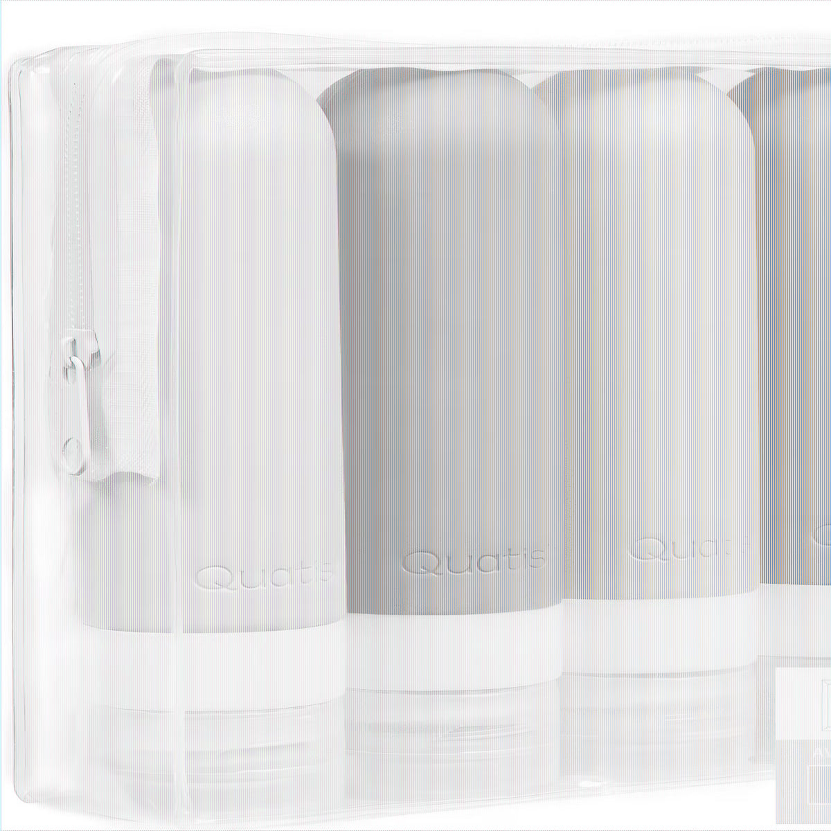 4-Pack Travel Bottles for Toiletries – Leak-Proof 3oz BPA-Free Silicone Shampoo, Conditioner & Lotion Bottles, TSA Approved