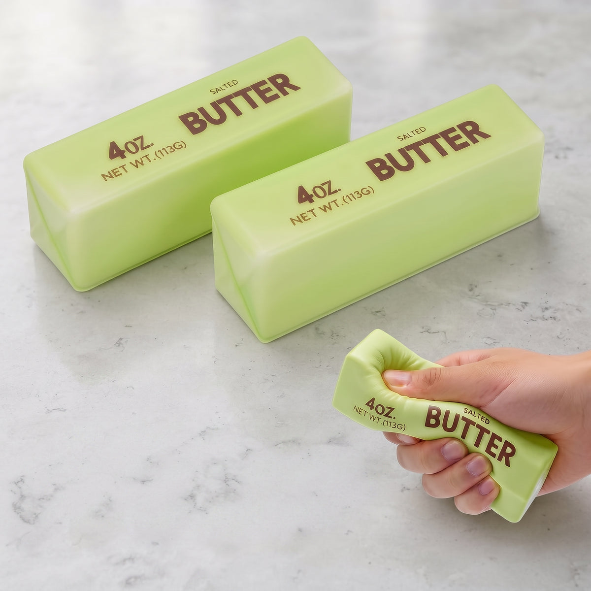 Butter Squishy Fidget Toy 2-Pack Soft Sensory Toys
