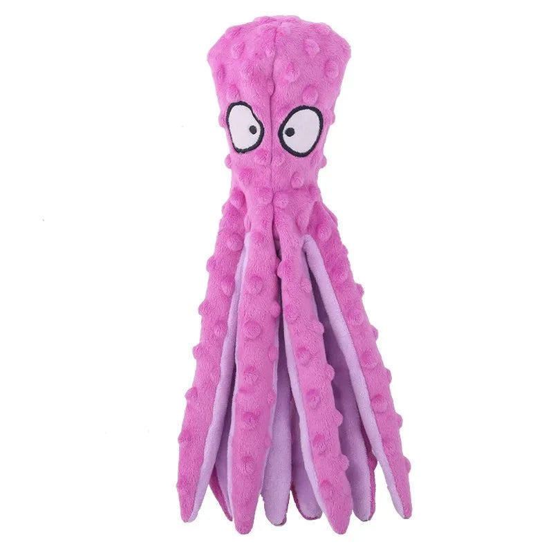 Lightweight fleece dog toy for indoor and outdoor play