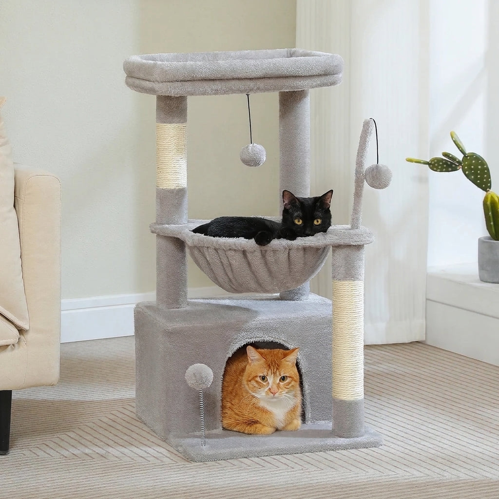 4-in-1 small cat tree