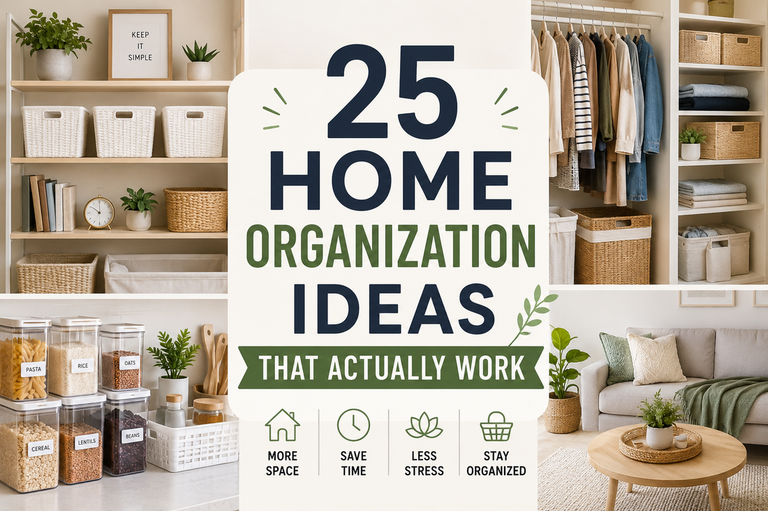 Home Organization Ideas
