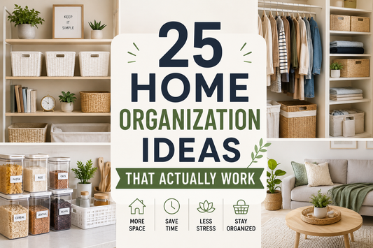 Home Organization Ideas