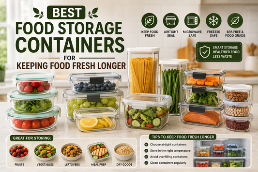 Best Food Storage Containers for Keeping Food Fresh Longer