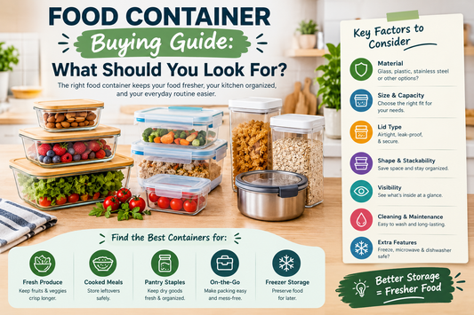 Food Container Buying Guide: What Should You Look For?