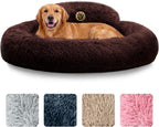 Calming Dog Bed for Small to Large Dogs Soft Donut Bed