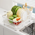 Stainless Steel Dish Drying Rack with Drip Tray