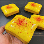 Soft PU foam bread squishies with toast and croissant designs