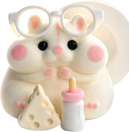 6-Pack Taba Squishy Hamster Toys, Cute Squishy Stress Relief Fidget Toy