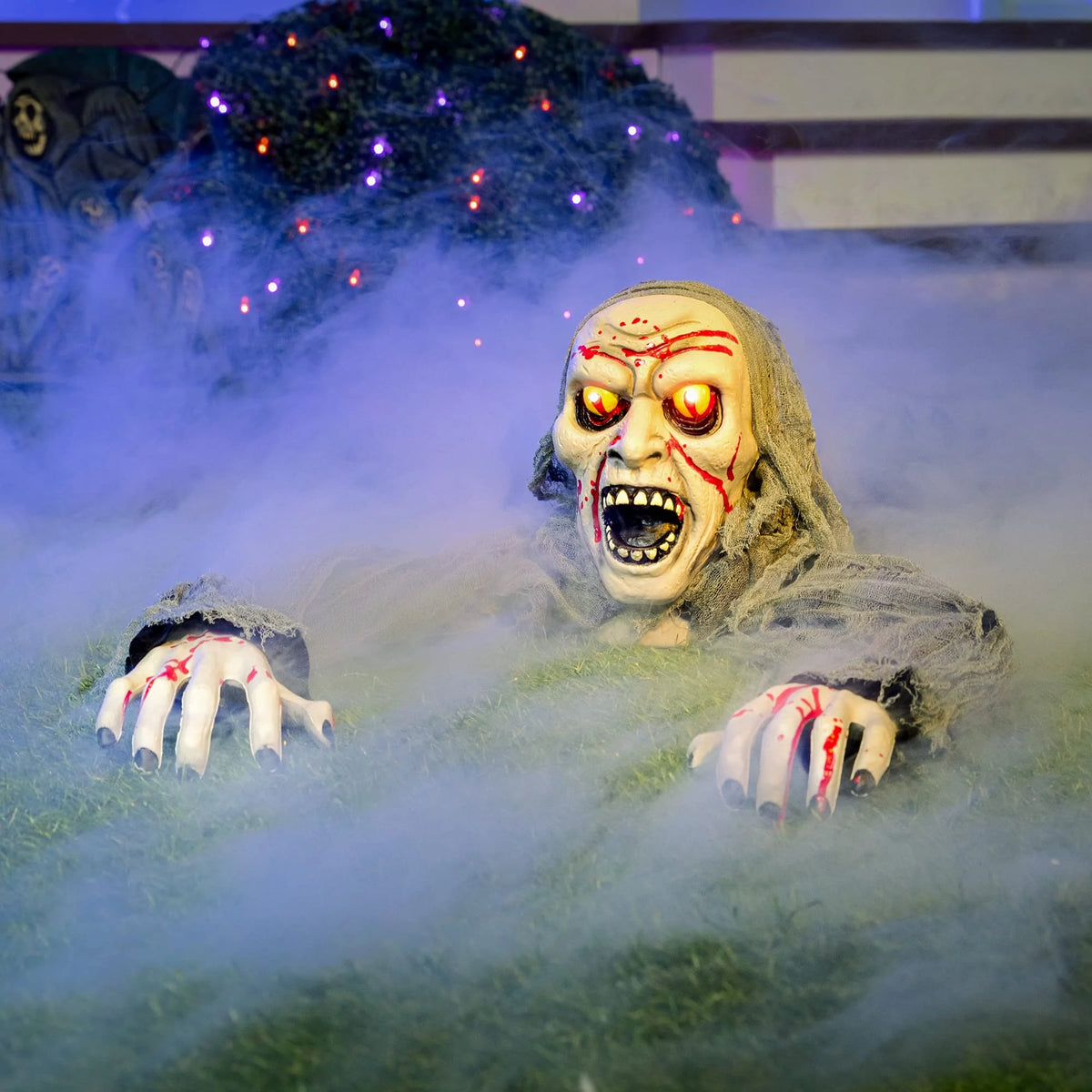 44 inch zombie Halloween decoration for lawn and yard