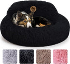 Calming Dog Bed for Small to Large Dogs Soft Donut Bed