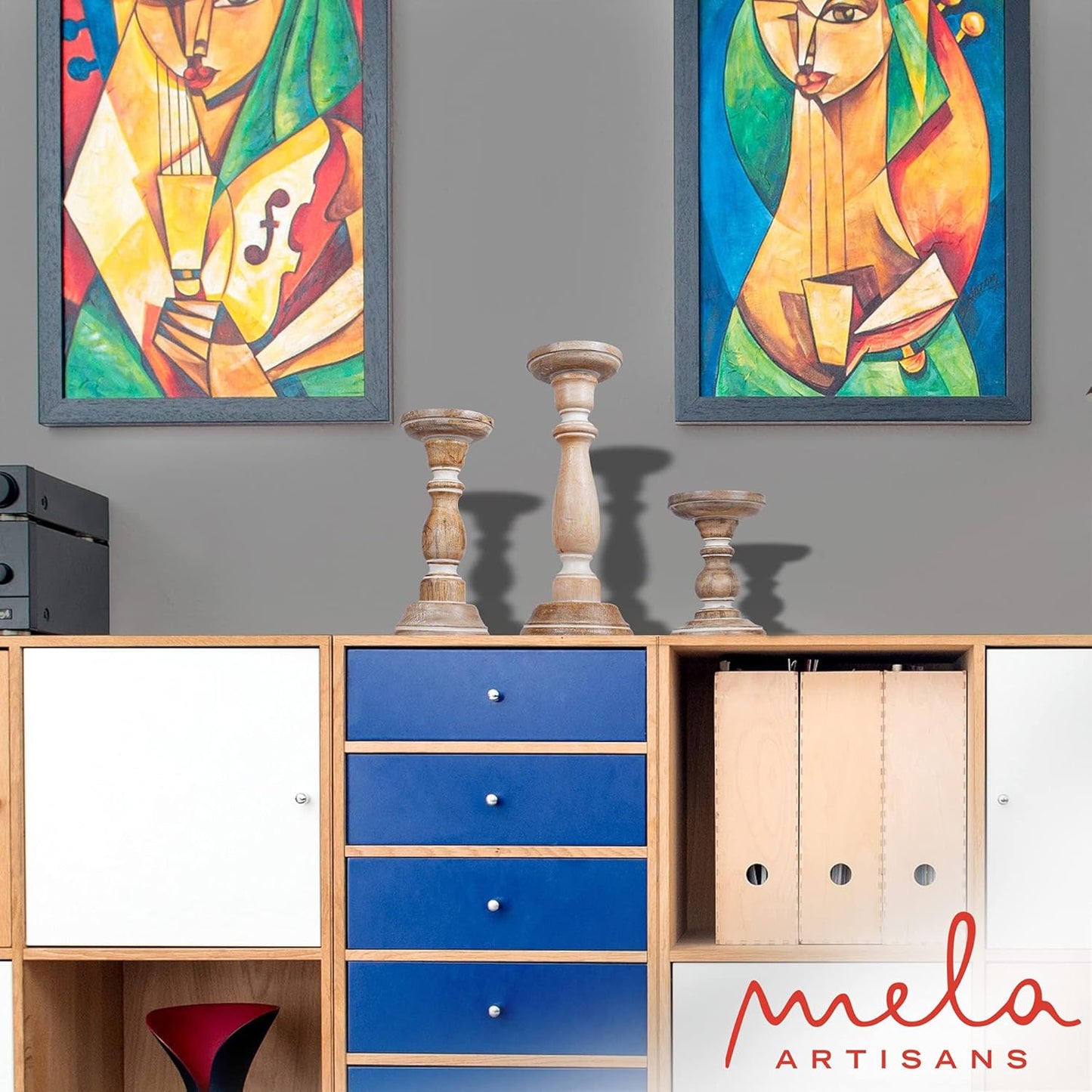 2-Pack Large Waterproof Flameless LED Pillar Candles, 4"x8", Battery Operated with Remote & Timer, Flickering Electric Candles for Outdoor & Indoor Decor