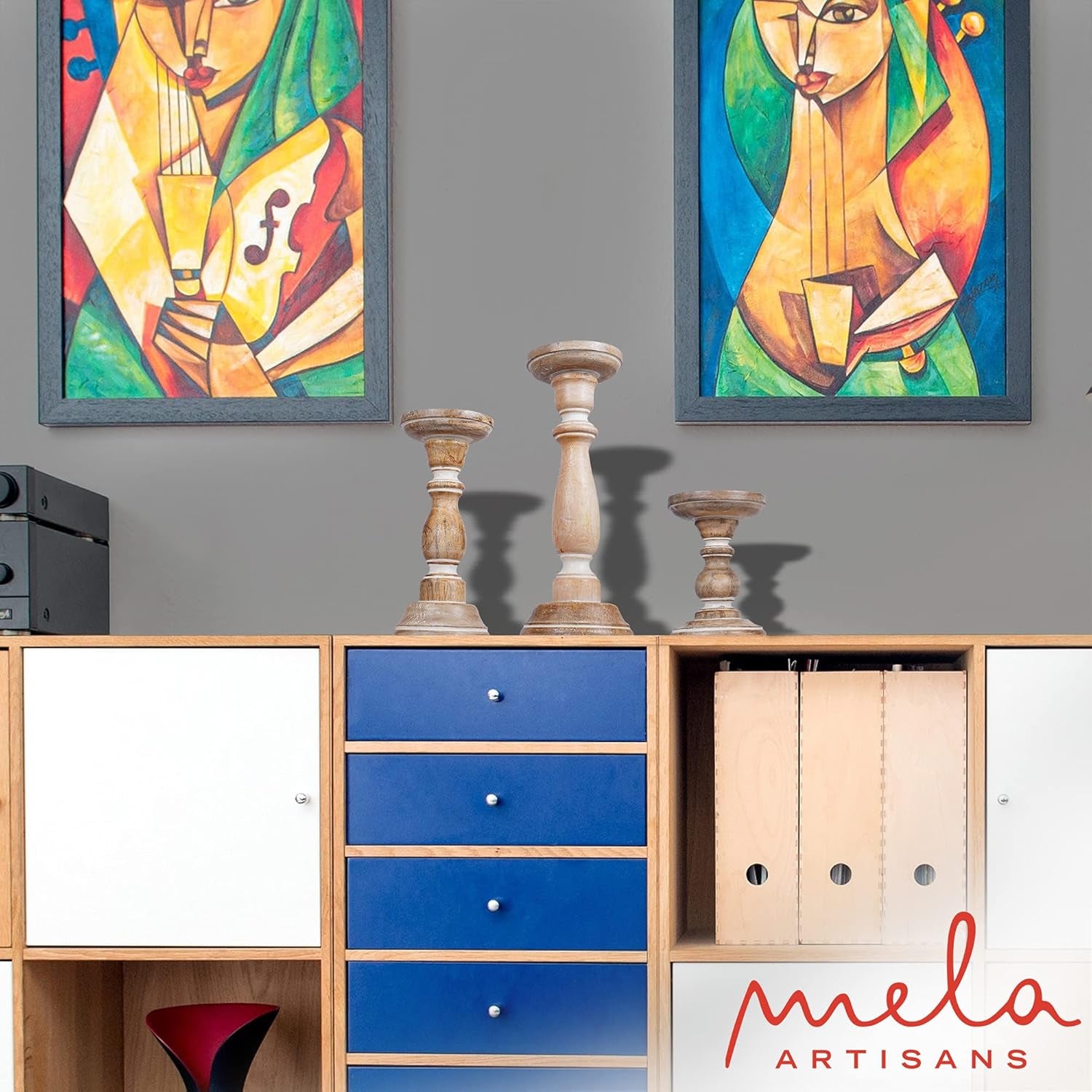 2-Pack Large Waterproof Flameless LED Pillar Candles, 4"x8", Battery Operated with Remote & Timer, Flickering Electric Candles for Outdoor & Indoor Decor