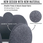 Memory Foam Travel Neck Pillow – U-Shaped Support with 3D Contoured Eye Mask, Earplugs & Travel Bag