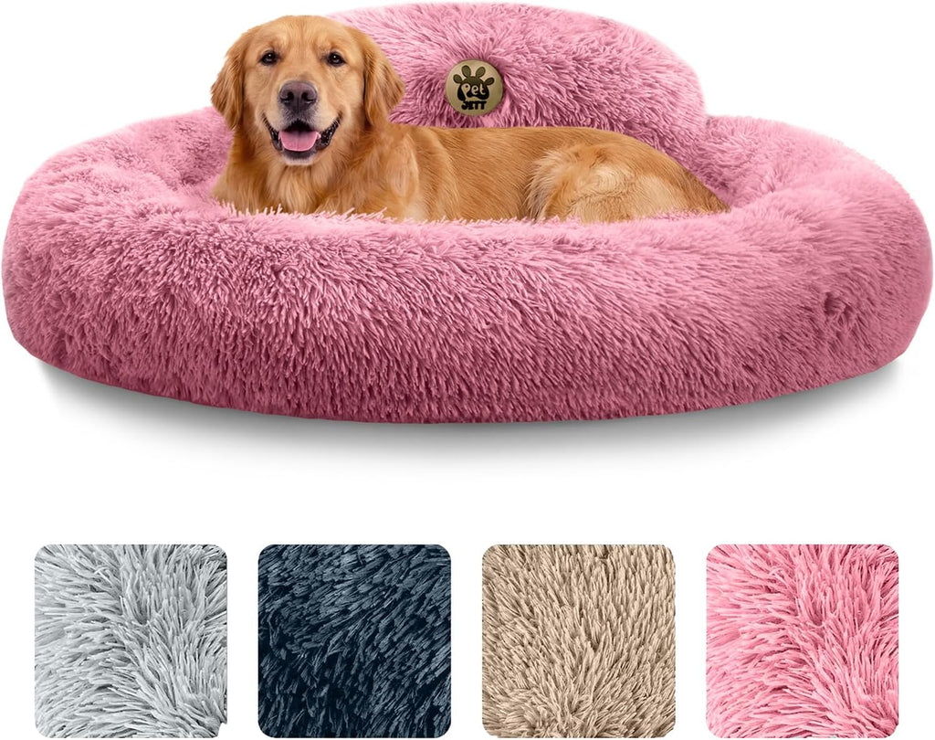 Calming Dog Bed for Small to Large Dogs Soft Donut Bed