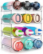 4 Tier Water Bottle Storage Rack