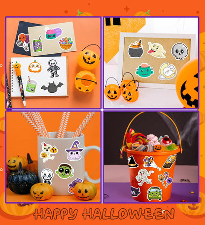 Halloween sticker collection for notebooks and journals