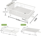 Stainless Steel Dish Drying Rack with Drip Tray